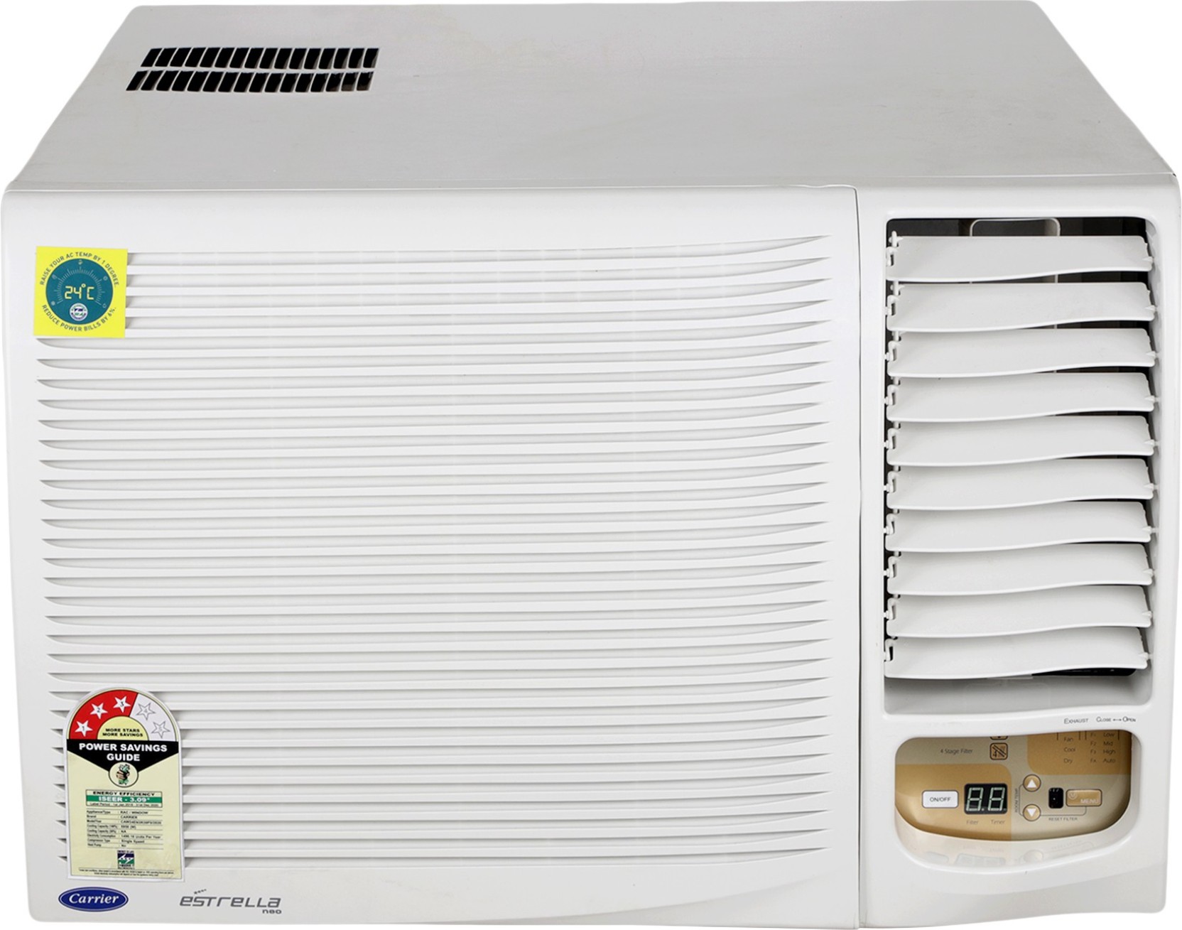 CARRIER 2 Ton 3 Star Window AC - White - Image 2