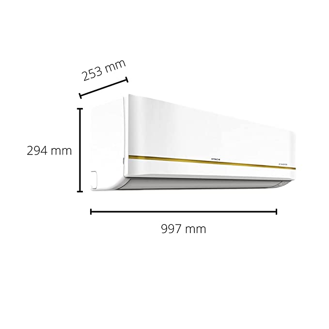 Hitachi 1.5 Ton 5 Star Inverter Split AC (Copper, Dust Filter, RSRG518HEEA, White) - Image 3