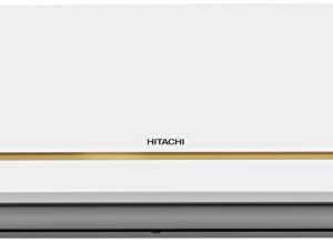 Hitachi 1.5 Ton 5 Star Inverter Split AC (Copper, Dust Filter, RSRG518HEEA, White)