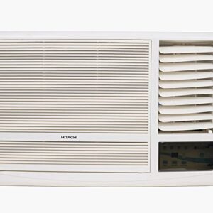 Hitachi 1.5Ton 3 Star Window AC (Copper, Dust Filter, 2021 Model, RAW318HEDO, White)