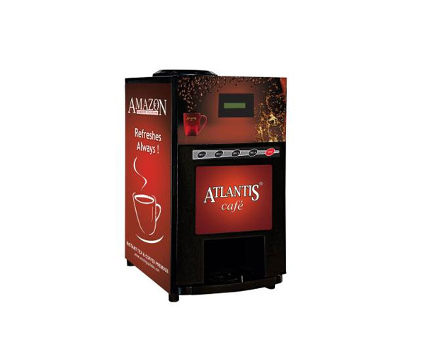 ATLANTIS Beverage Vending Machine (Red, Black)