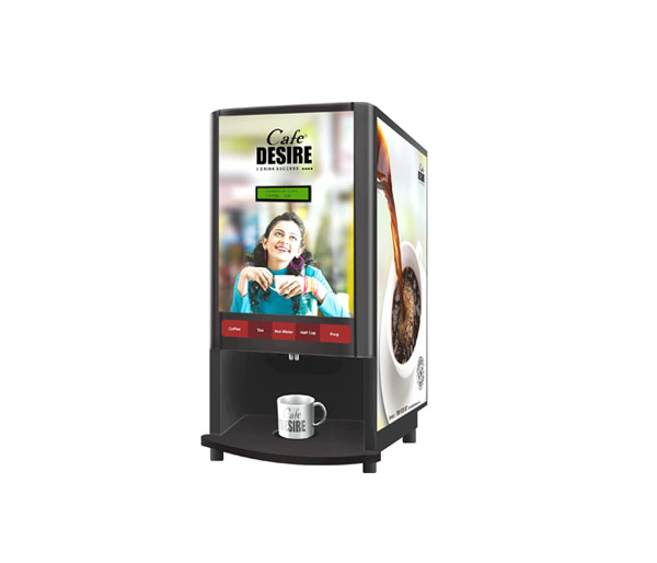 CAFE DESIRE Beverage Vending Machine (Multicolor)