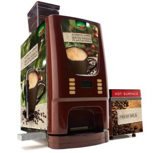 BRU Bean to Cup 2 Lane Coffee Vending Machine