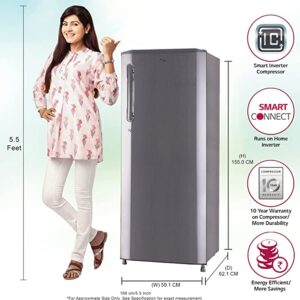 single door refrigerator